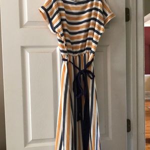 Striped dress like new condition